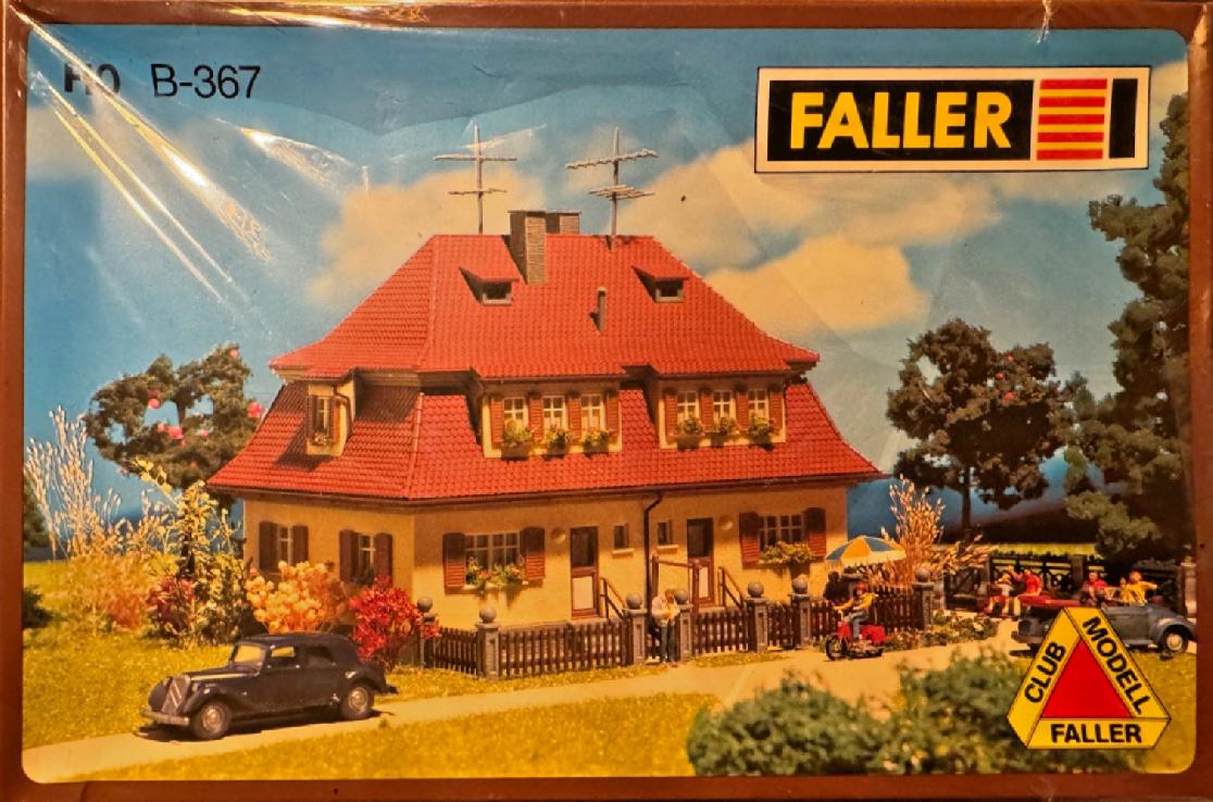 Faller H0 B-367 Siedlungshaus Haus "Gartenstadt" HO H0 1:87 NEU / OVP