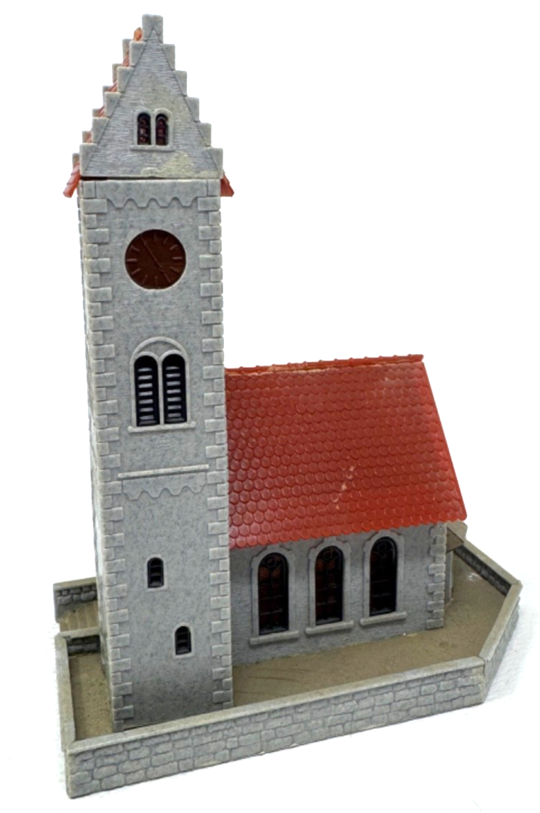 Faller B-238 H0 Kirche mit Kirchmauer ca. 9 x 14,3 x 17,8 cm H0 HO 1:87 Faller B-238 H0 Kirche mit Kirchmauer ca. 9 x 14,3 x 17,8 cm H0 HO 1:87