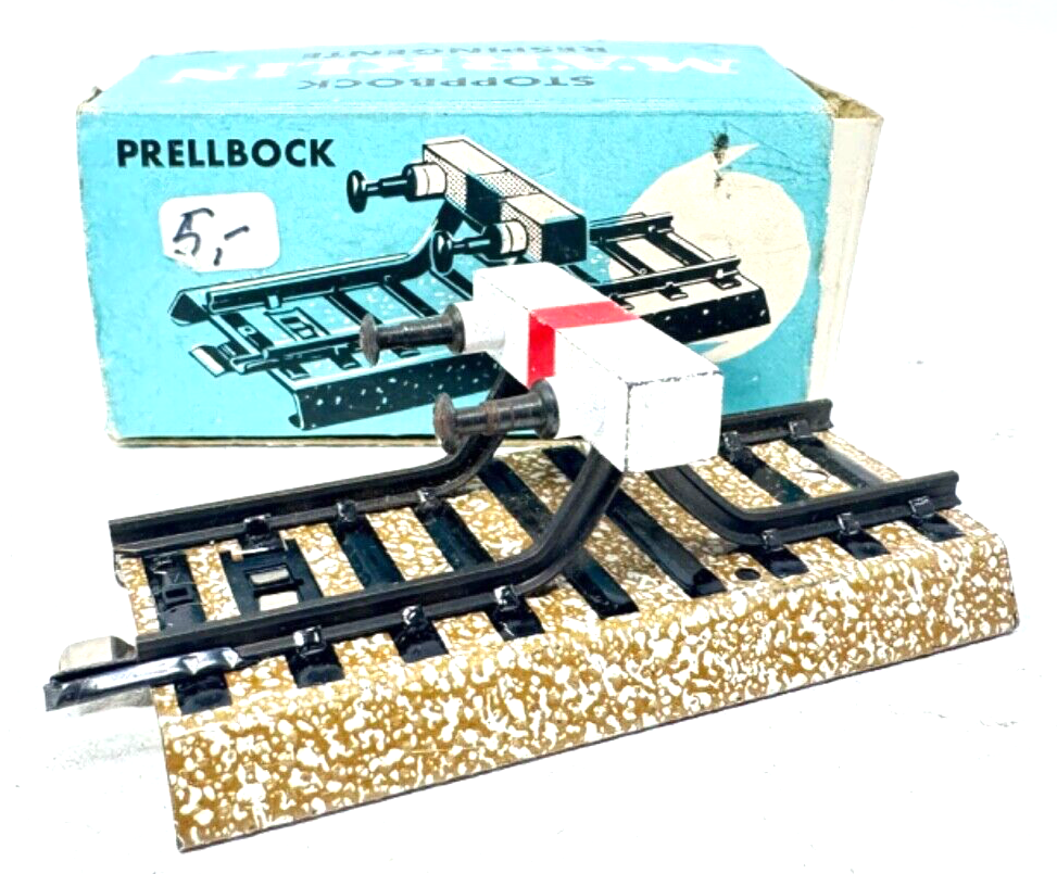Märklin 7190 HO M-Gleis Prellbock im Originalkarton - H0 HO 1:87