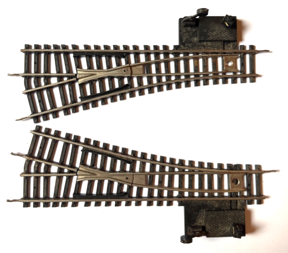 2x Piko H0 Weiche links + rechts - manuell Hohlprofil U-Profil H0 HO 1:87 2x Piko H0 Weiche links + rechts - manuell Hohlprofil U-Profil H0 HO 1:87