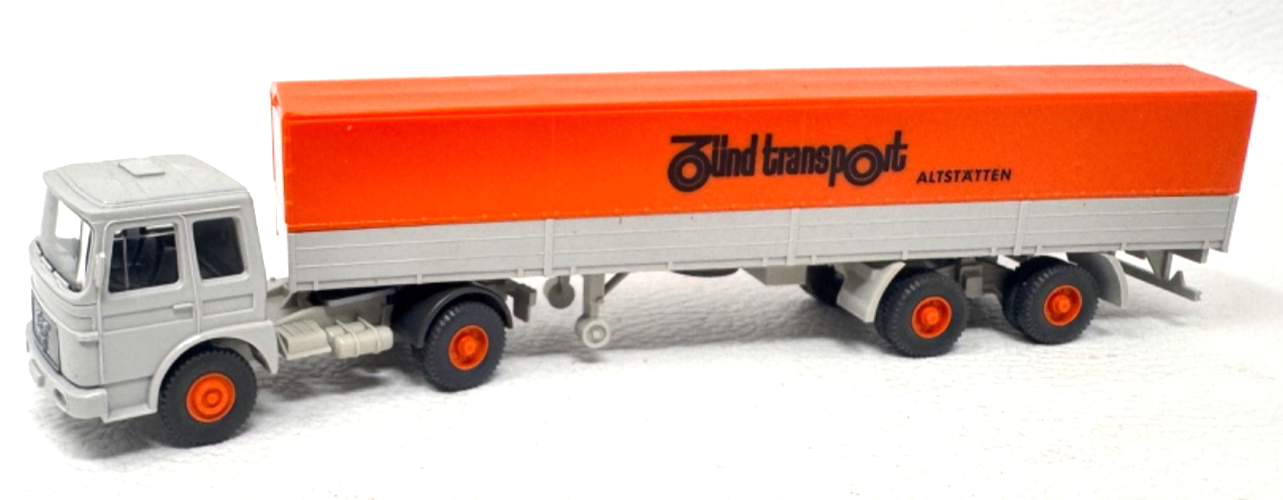 Wiking 24517 H0 MAN F80 MAN Zünd Transport Schweiz Sattelzug - HO H0 1:87