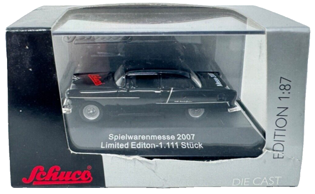 Schuco Die Cast Schuco Messe 2007 Chevrolet Bel-Air (Limited 1.111 - 1:87 H0 HO Schuco Die Cast Schuco Messe 2007 Chevrolet Bel-Air (Limited 1.111 - 1:87 H0 HO