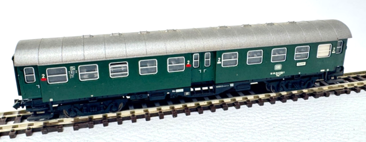 Fleischmann piccolo 8129 N Umbauwagen 2.Klasse - 29-12 509-5 - 1:160 N