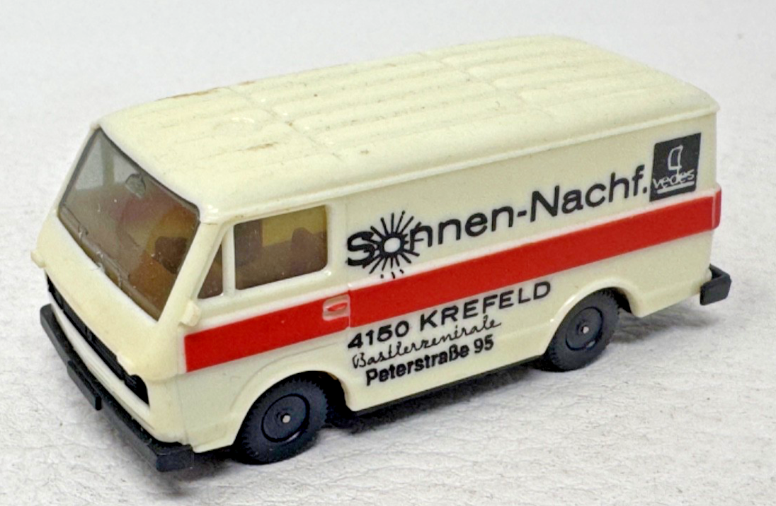 Herpa H0 VW LT Werbemodell "Sonnen-Nachf. vedes Krefeld" - H0 HO 1:87 Herpa H0 VW LT Werbemodell "Sonnen-Nachf. vedes Krefeld" - H0 HO 1:87