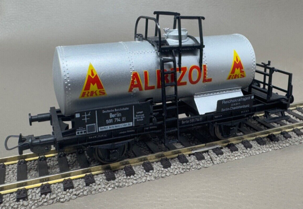 Sachsenmodelle DC Kesselwagen 591 714 DR " Albizol " - HO H0 1:87