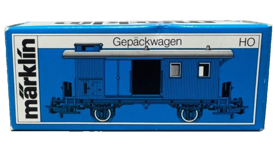 Märklin 4008 Gepäckwagen 116 910 Stg grün - AC - H0 HO 1:87 OVP