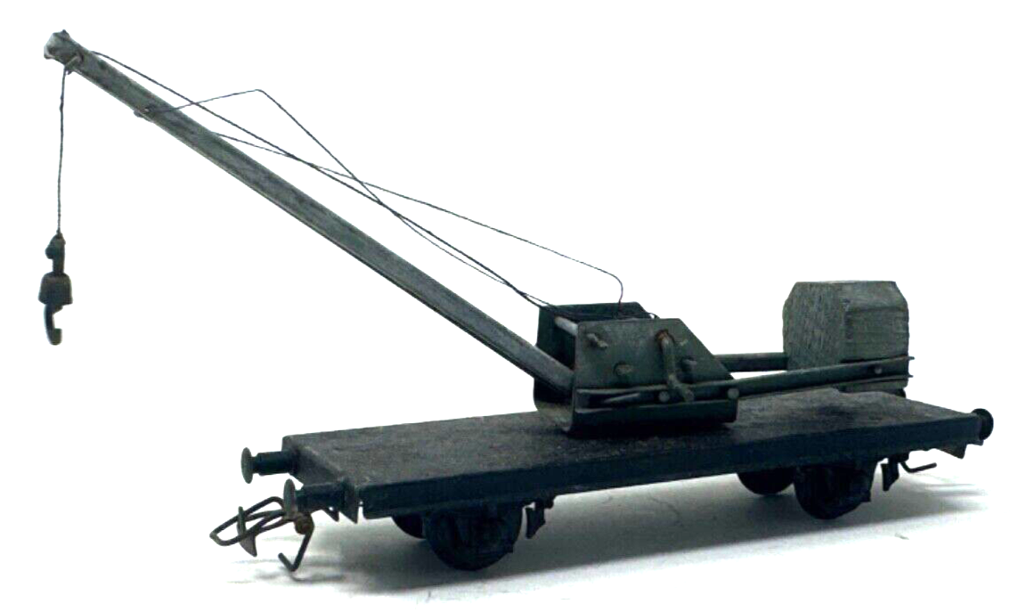 Rarrasch Kranwagen Metall - schwarz / grau - 1:87 H0 HO Rarrasch Kranwagen Metall - schwarz / grau - 1:87 H0 HO