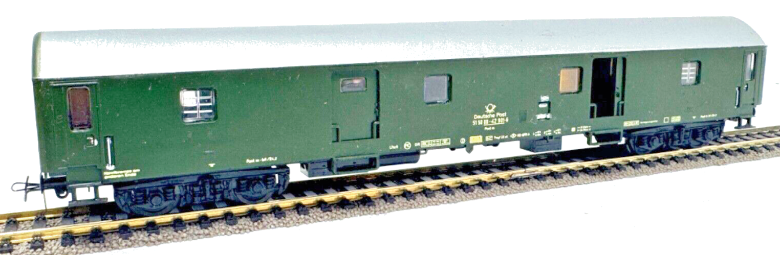 VEB Schicht 5452524/426/83 - Bahnpostwagen - 00-42 901-6 DP - HO H0 1:87 in OVP VEB Schicht 5452524/426/83 - Bahnpostwagen - 00-42 901-6 DP - HO H0 1:87 in OVP