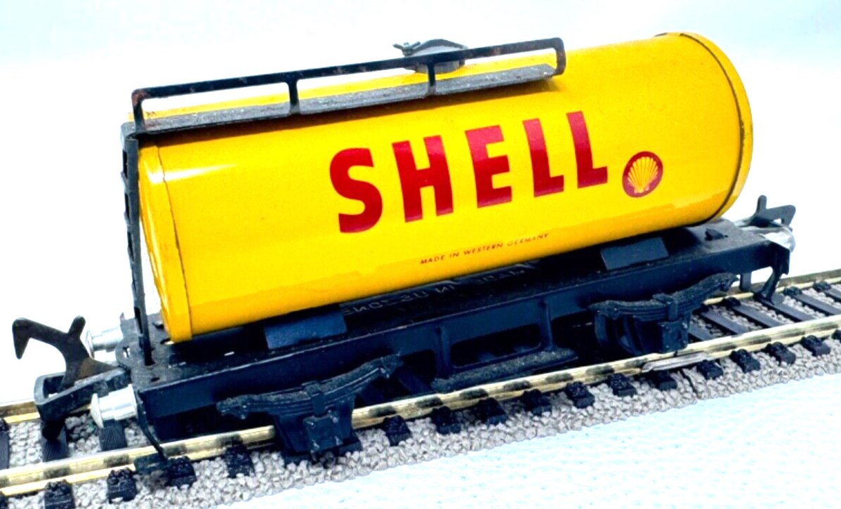Fleischmann Kesselwagen Tankwagen "Shell" - H0 HO 1:87 - eine Achse fehlt