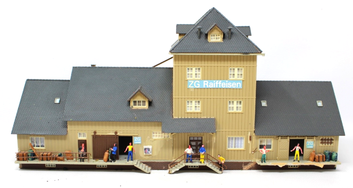 Faller H0 959 - 191795 ZG Raiffeisen Lagerhaus ca. 37 x 13 x 19 cm H0 HO 1:87