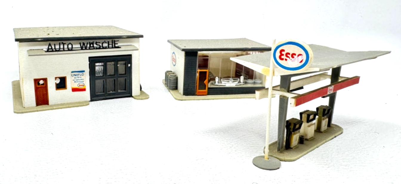 Faller B-296 H0 Tankstelle mit Waschstraße HO H0 1:87