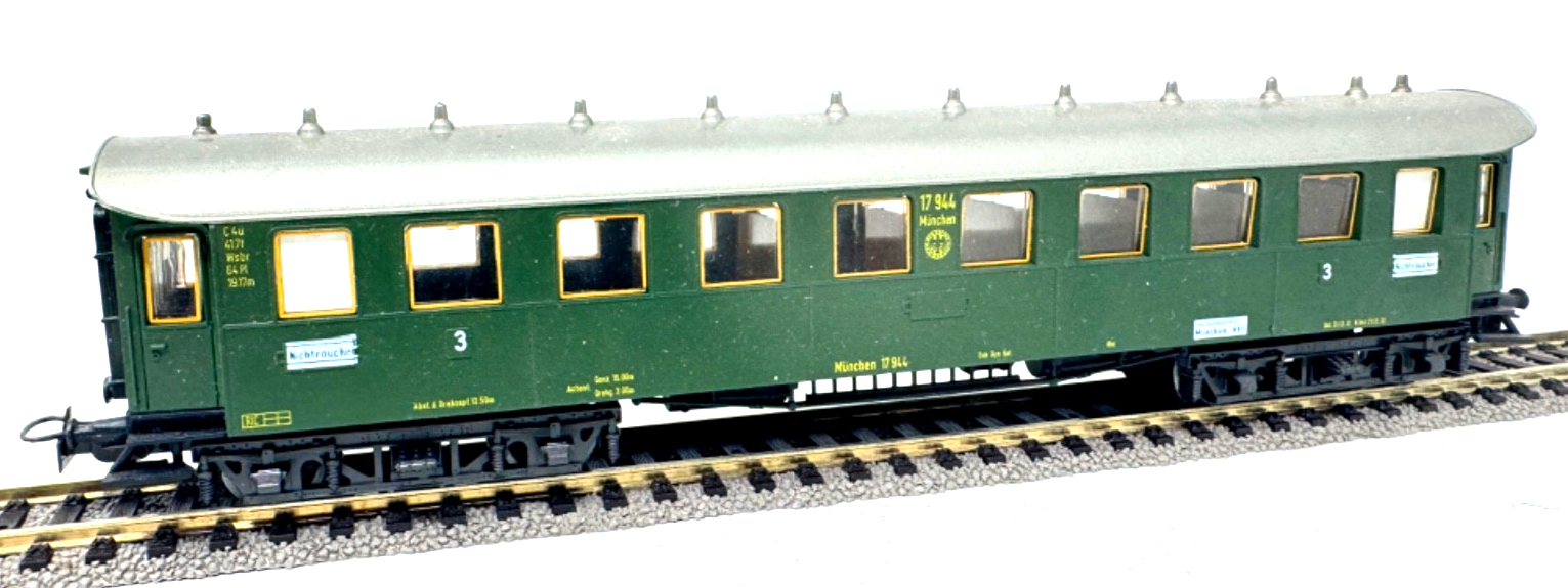 Märklin H0 4136 D-Zug Wagen 3. Klasse der DRG - 17 944 München - H0 HO 1:87