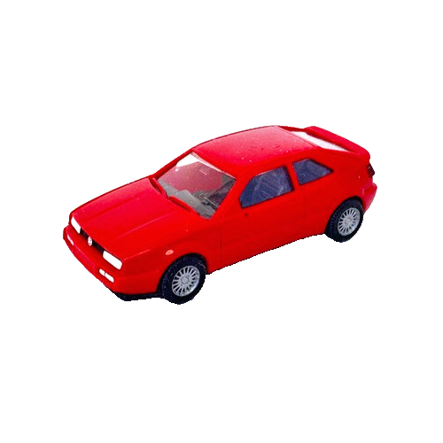 Herpa Modellauto VW Corrado - rot - HO H0 1:87