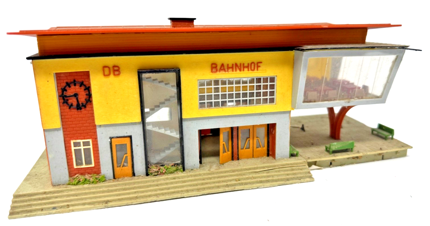 Faller H0 B-99 Bahnhof Lindental Hauptbahnhof 50er/60er Jahre H0 HO 1:87 Faller H0 B-99 Bahnhof Lindental Hauptbahnhof 50er/60er Jahre H0 HO 1:87