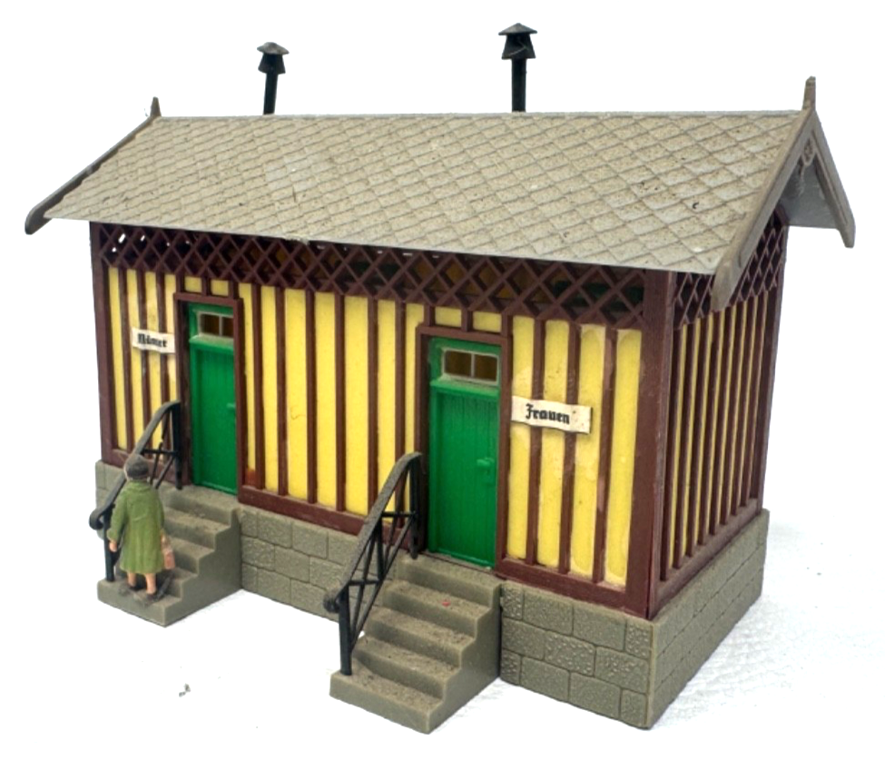 Vollmer 3605 H0 Bahnhofstoilette Toilettenhaus Toilette H0 HO 1:87