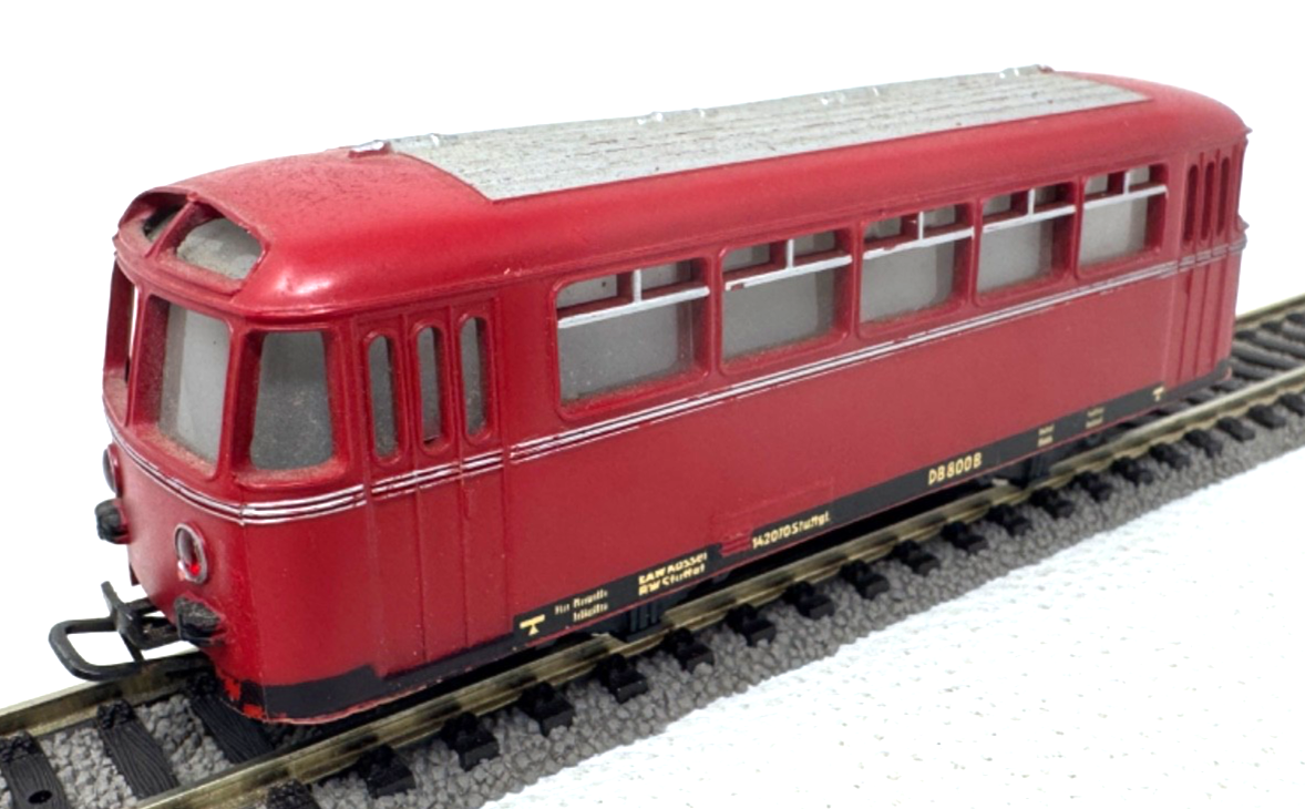 Märklin H0 4018 Schienenbus Beiwagen 142 070 Stuttgart DB 800 B - HO H0 1:87 Märklin H0 4018 Schienenbus Beiwagen 142 070 Stuttgart DB 800 B - HO H0 1:87