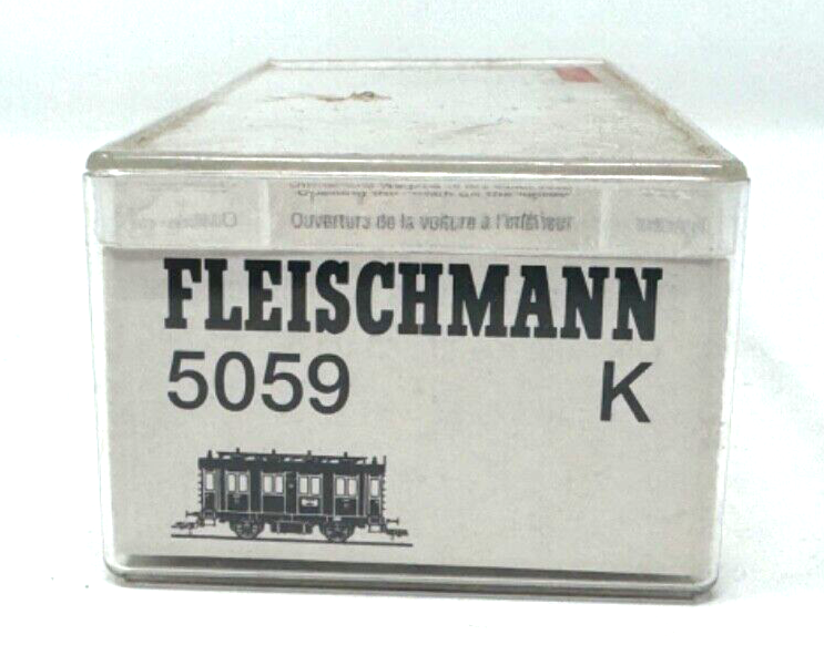 Fleischmann 5059 K Leerbox Leerverpackung mit Einlage - HO H0 1:87
