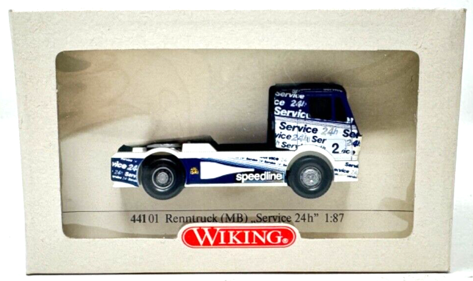 Wiking 44101 Mercedes Benz Renntruck "Service 24h" - HO H0 1:87 NEU OVP