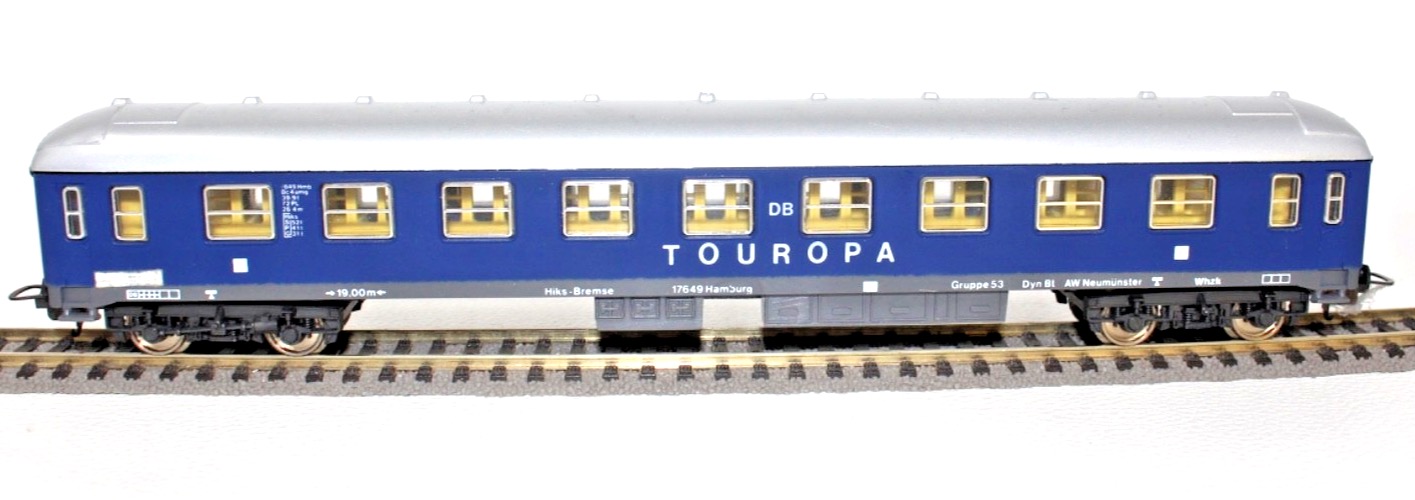 Lima H0 L309208DB  Personenwagen Abteilwagen Touropa 17649 DB - HO H0 1:87