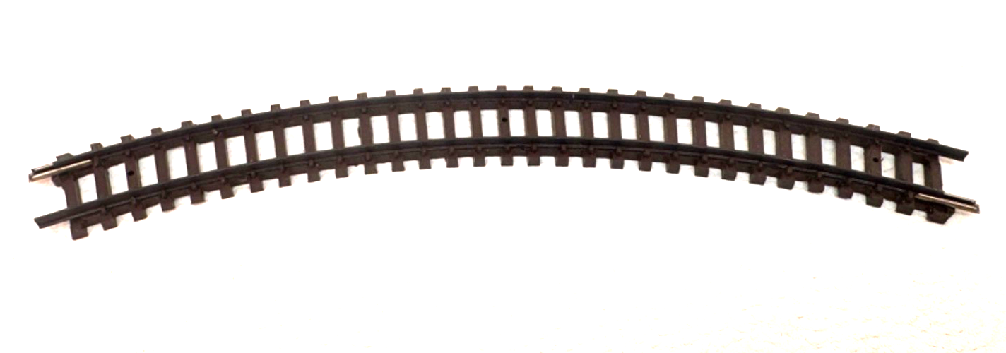 1x Stück Arnold N 0132 gebogene Schiene braun R192 - 45° - N 1:160