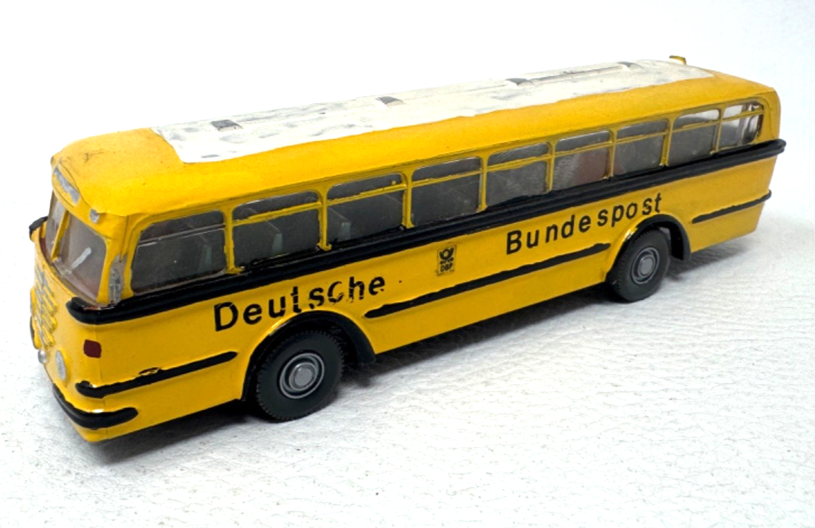 Wiking Büssing Bus - Umbau Deutsche Bundespost - HO H0 1:87