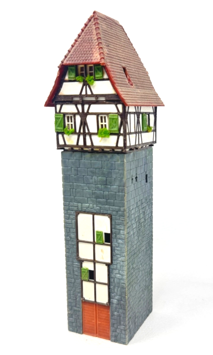 Faller H0 130402 Altstadt Stadtmauer Turmhaus ca. 5,6 x 4,8 x 17,4 cm H0 HO 1:87