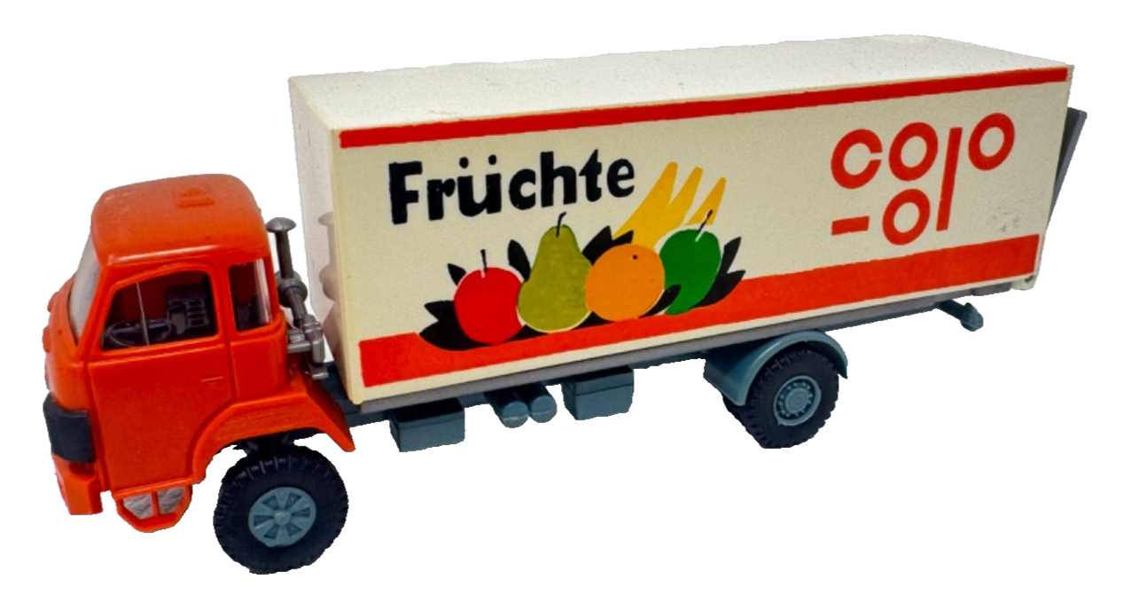 RMM Roskopf 404 H0 Saurer D 290/330 LKW Sattelzug coop Früchte - HO H0 1:87