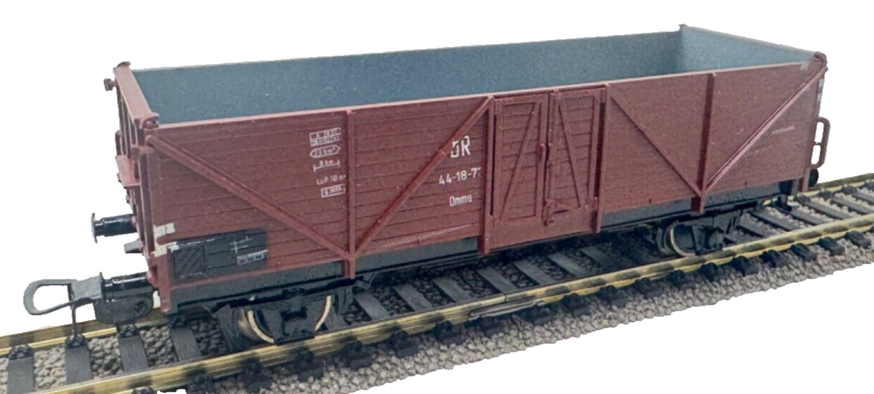 Piko H0 Offener Güterwagen Hochbordwagen 44-18-73 - 0mmu - DR - H0 HO 1:87