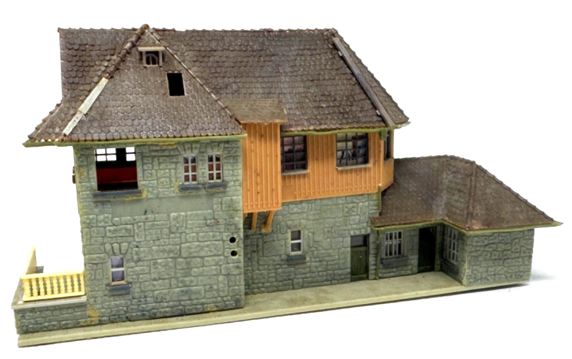 Faller 126 H0 Stellwerk Darmstadt Hbf. ca. 21,2 x 7,5 x 11 cm - HO H0 1:87
