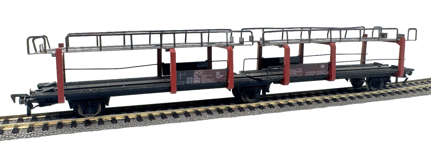 Fleischmann 1472 Güterwagen Autotransportwagen 412 9 358-8 Laes 542 - 1:87 H0 HO