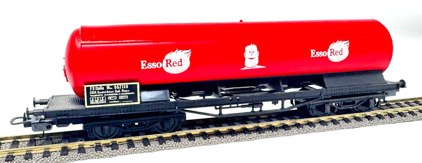 Lima H0 Güterwagen Kesselwagen 4-achsig "Esso Red" 557128 FS Italia - 1:87 HO H0