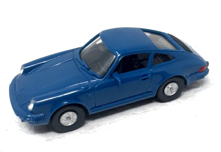 Wiking H0 Porsche 911 C - blau - Berlin-W - H0 HO 1:87