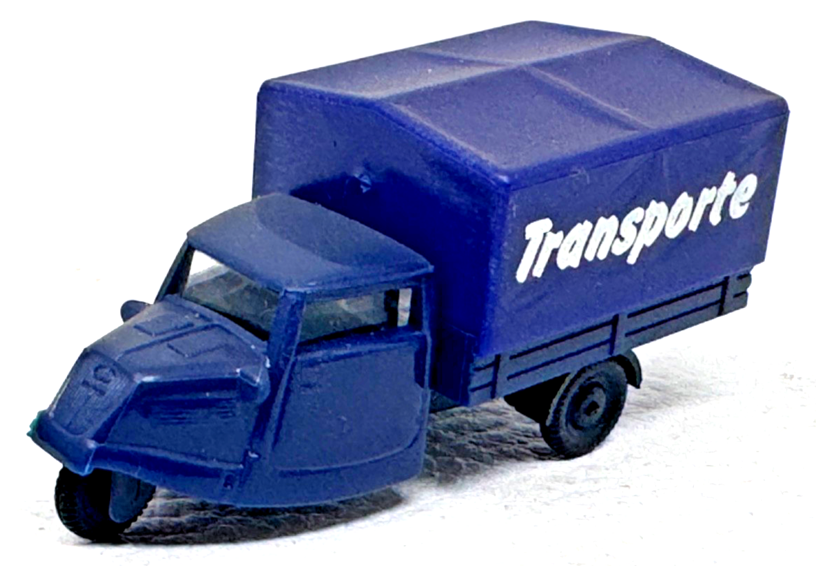 Praline H0 0217 Tempo Dreirad Hanseat "Transporte" - HO H0 1:87