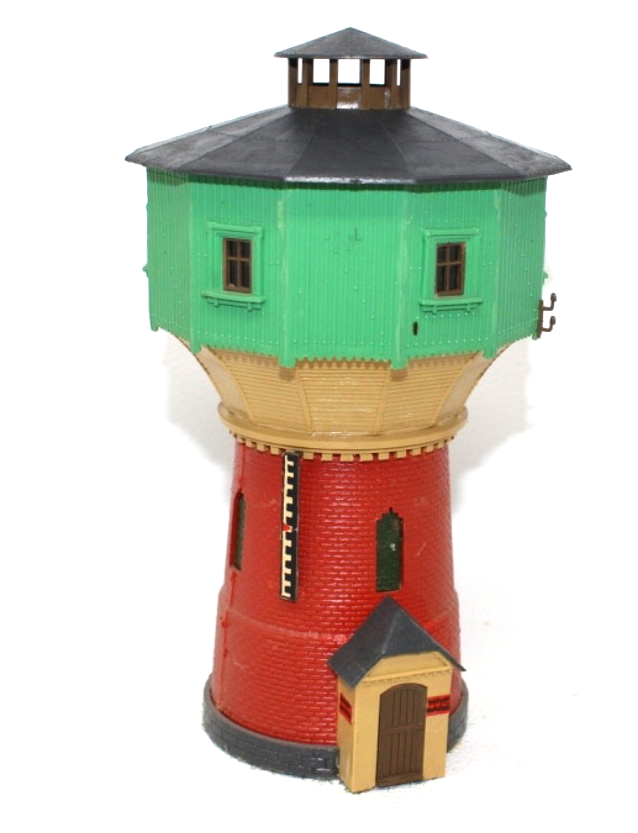 Auhagen H0 11335 / 13272 Wasserturm 72 x 67 x 175 mm fertig gebaut H0 HO 1:87