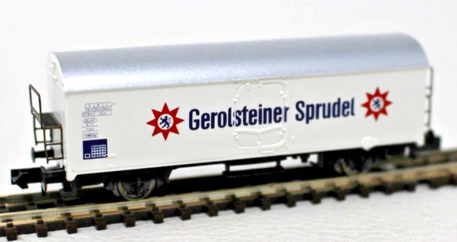 Arnold N 4589 Kühlwagen Gerolsteiner Sprudel Güterwagen  N 1:160 in OVP
