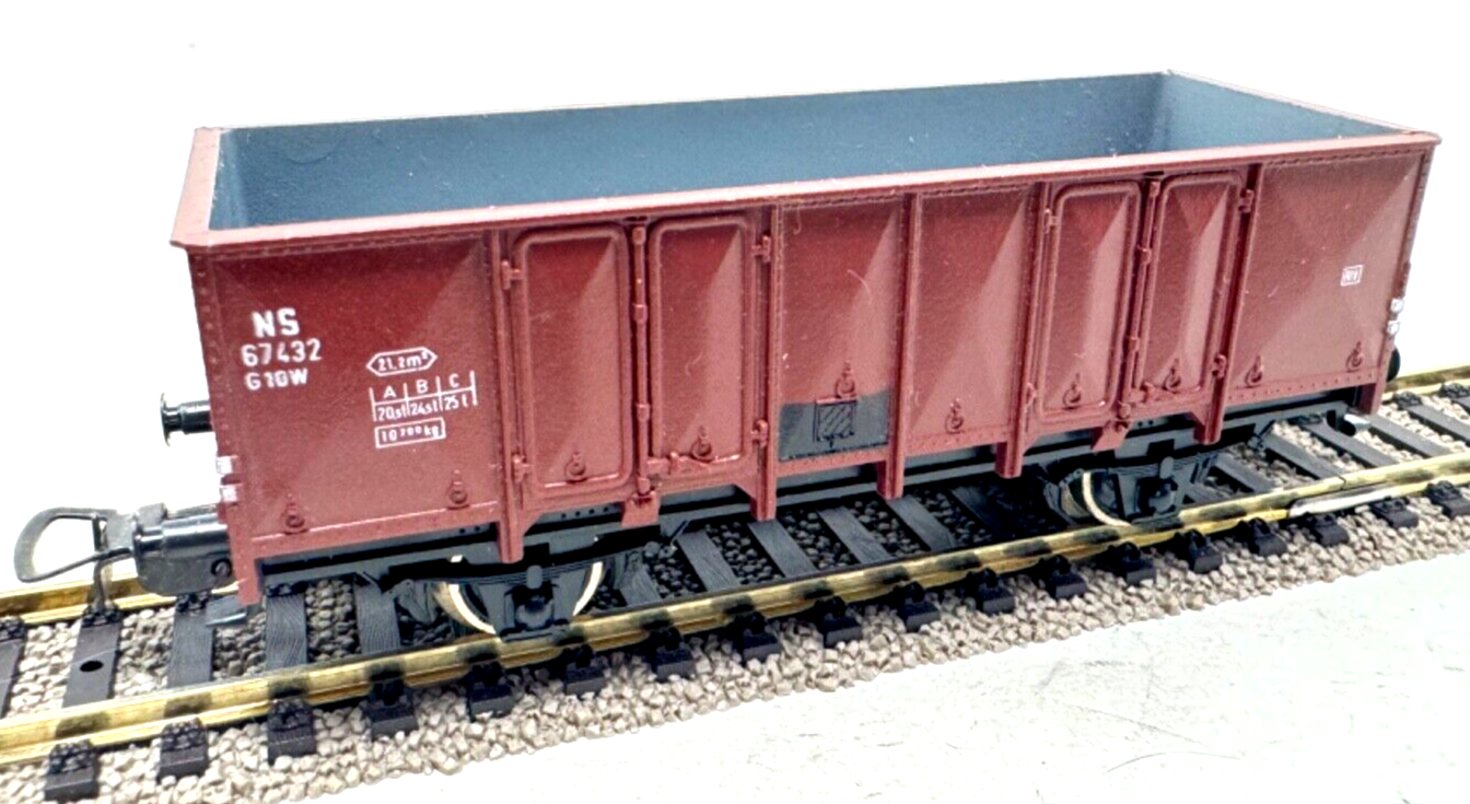 Piko H0 Offener Güterwagen Hochbordwagen NS 67432 - G10W - H0 HO 1:87