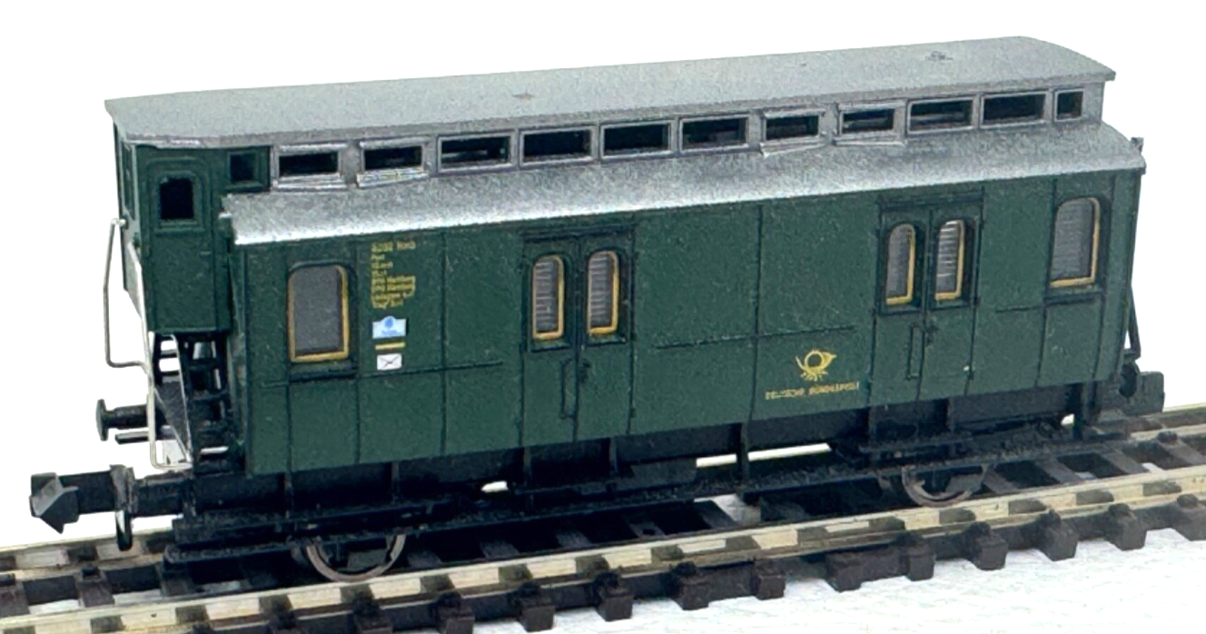 Fleischmann 8050 Bahnpostwagen Post 3002 Hmb - N - 1:160 Fleischmann 8050 Bahnpostwagen Post 3002 Hmb - N - 1:160