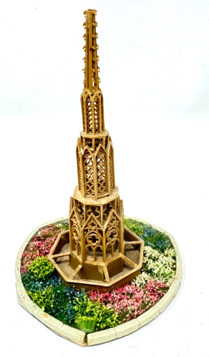 Vollmer H0 43758 Stadtbrunnen in Blumenbeet eingefasst - H0 HO 1:87 Vollmer H0 43758 Stadtbrunnen in Blumenbeet eingefasst - H0 HO 1:87