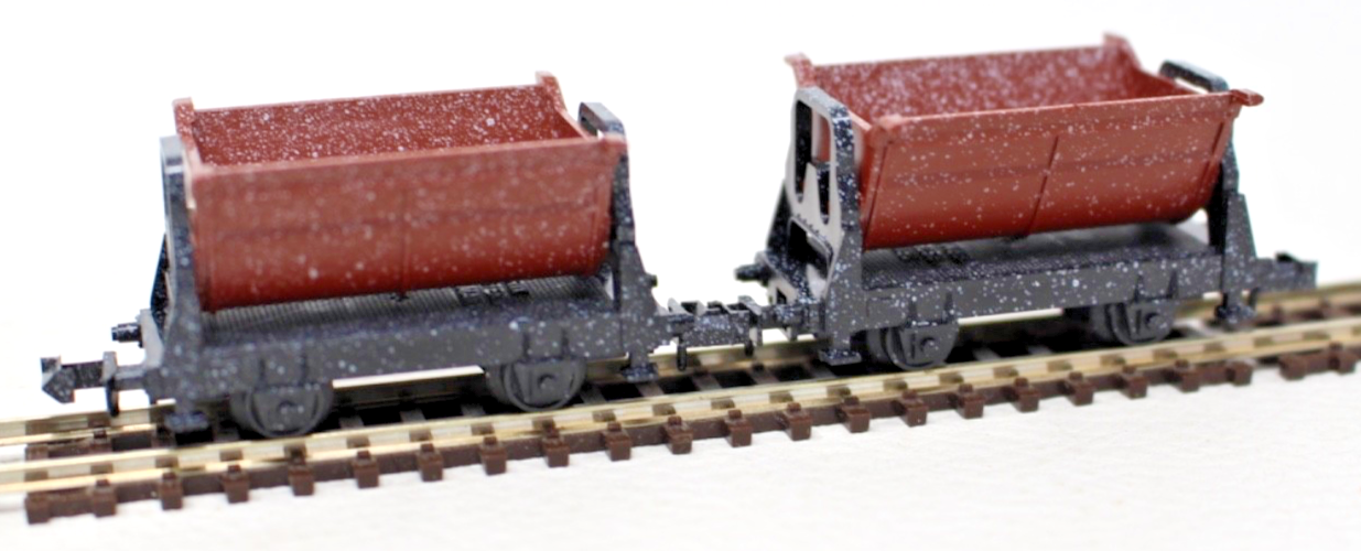 Minitrix N 51 3255 51 Set 2-tlg. Güterwagen Feldbahn - N 1:160 in OVP