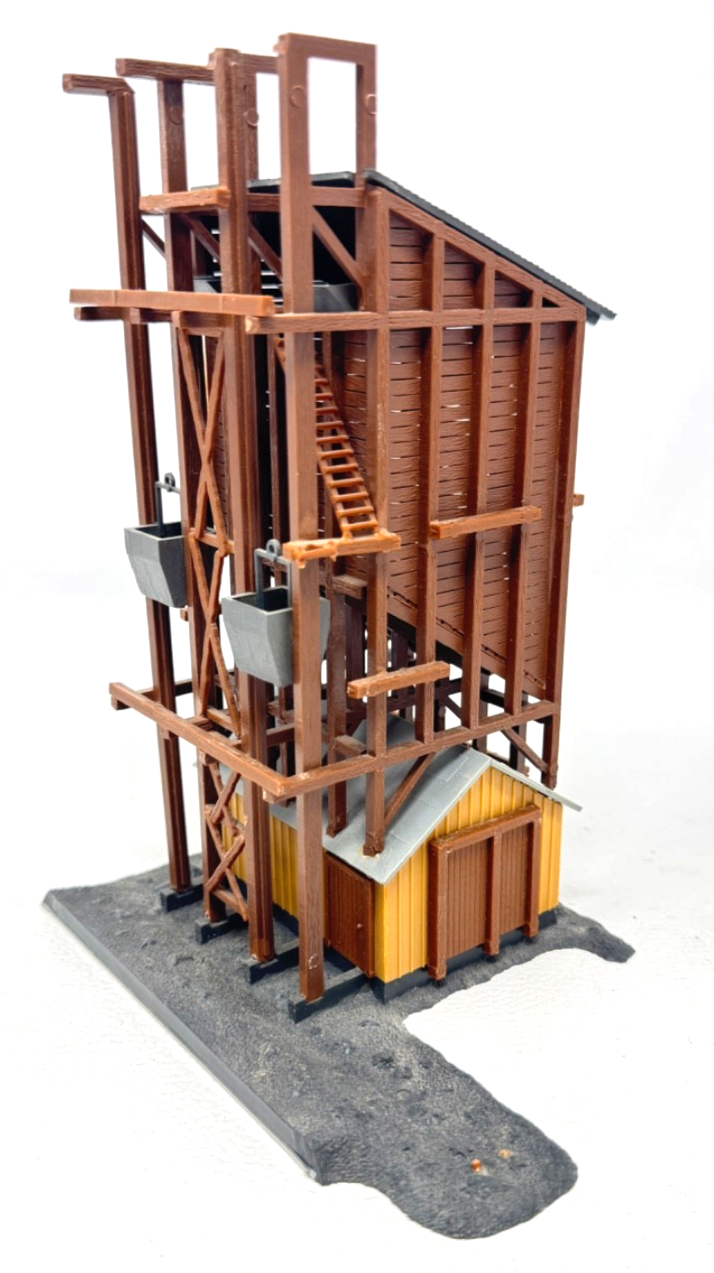POLA H0 704 Kohlestation Kohleverladung Industrie  16 x 12,5 x 22 cm HO H0 1:87 POLA H0 704 Kohlestation Kohleverladung Industrie  16 x 12,5 x 22 cm HO H0 1:87