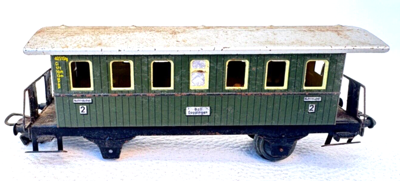 Märklin Personenwagen 2. Klasse 4051 Stg - Boll Göppingen HO H0 1:87 für Bastler