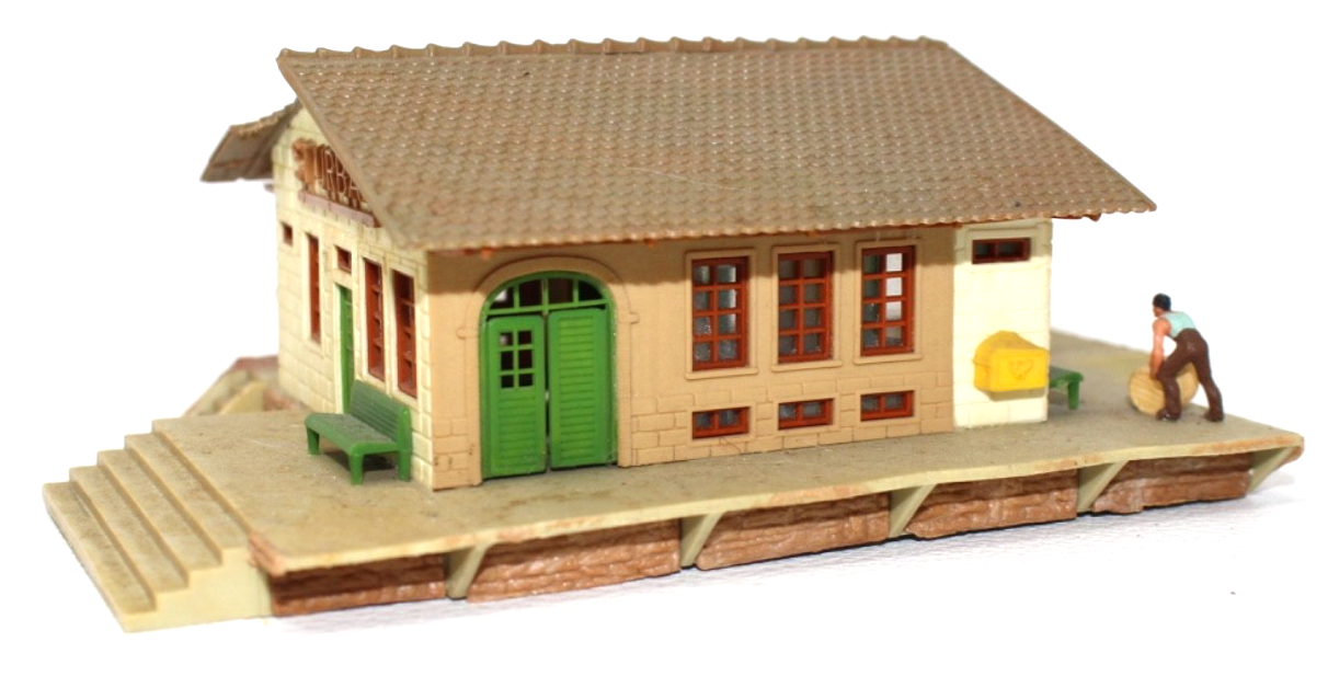 Faller H0 No. 94/95 Lagerhalle - Güterbahnhof ca. 17 x 12 x 6 cm H0 HO 1:87