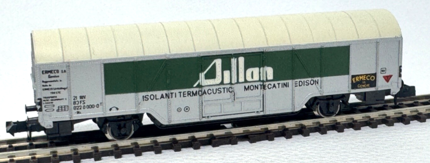 Rivarossi Güterwagen Sillan 022 0 000-0 - FS - Spur N - 1:160 Rivarossi Güterwagen Sillan 022 0 000-0 - FS - Spur N - 1:160