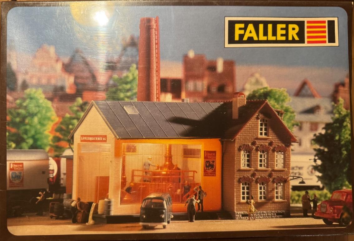 Faller H0 B-960 - Brauerei - Brewery - 17,6 x 16,5 x 18 cm HO H0 1:87 NEU / OVP