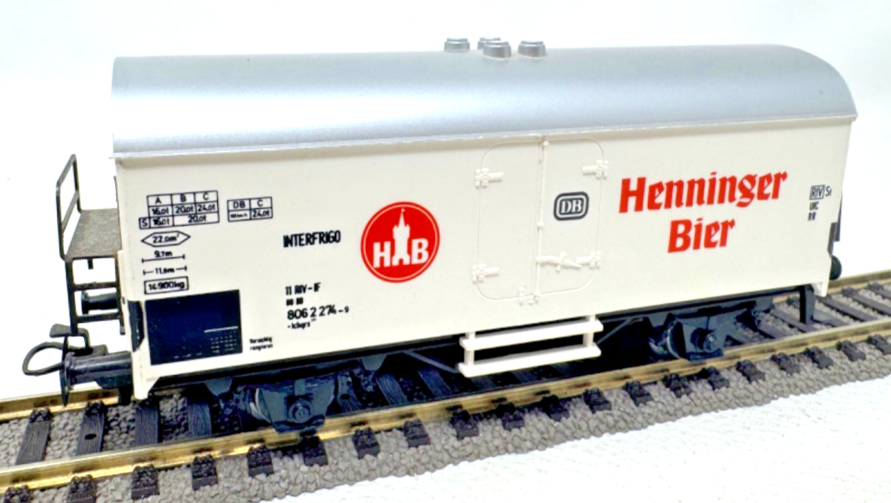 Märklin H0 4569 Kühlwagen Henninger Bier 806 2 274-9 - HO H0 1:87 in OVP