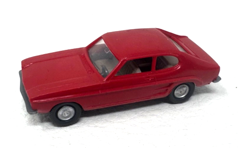 Wiking H0 Ford Capri rot - Germany - H0 HO 1:87