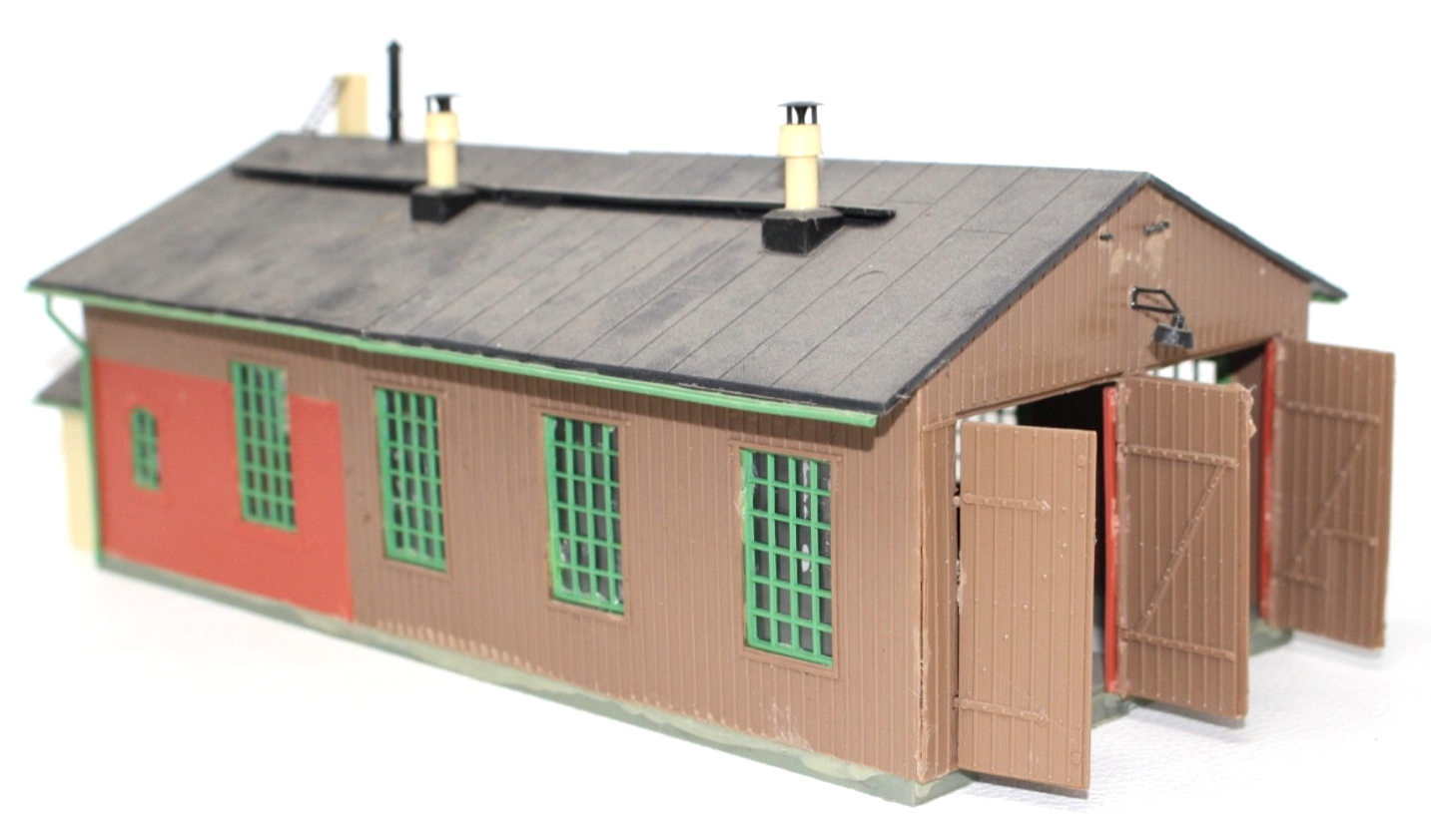 Auhagen H0 11332 Lokschuppen zweiständig ca. 27,2 x 14,5 x 10,5 cm HO H0 1:87