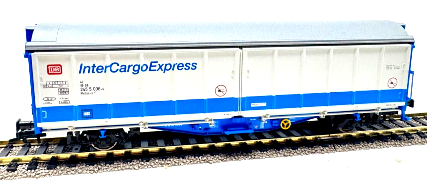 Fleischmann Güterwagen Hbillss-y 307 InterCargoExpress - DC - DB - 1:87 H0 HO
