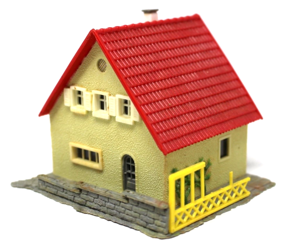 Faller H0 B-203 Gebäude Wohnhaus Einfamilienhaus  8 x 8,7 x 7 cm HO H0 1:87