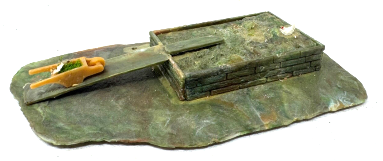 Faller H0 Misthaufen für Bauernhof - Gutshof 9,8 x 5,5 x 1,1 cm - HO H0 1:87 Faller H0 Misthaufen für Bauernhof - Gutshof 9,8 x 5,5 x 1,1 cm - HO H0 1:87